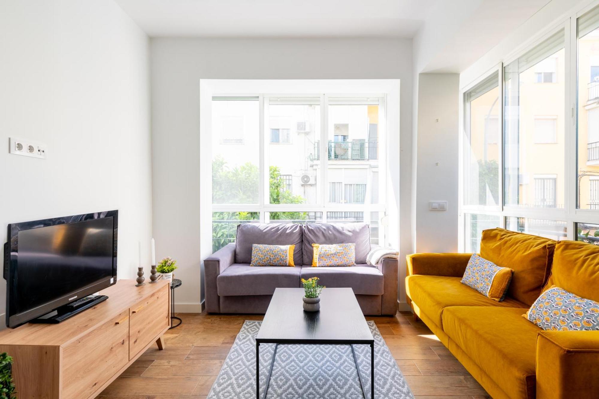 Confortable Apto. 3 Habitaciones Sevilla Exteriér fotografie